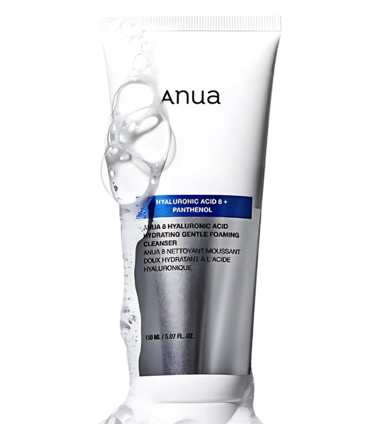 ANUA 8 Hyaluronic Acid Hydrating Gentle Foaming Cleanser