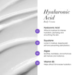 ADVANCED CLINICALS Hyaluronic Acid Hydrating Body Cream