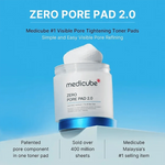 Medicube Zero Pore Pad Mild - 155g Face toner - XOXO cosmetics