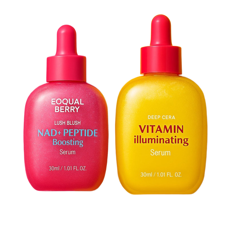 EQQUALBERRY - Vitamin illuminating + NAD+ PEPTIDE BOOSTING Serum
